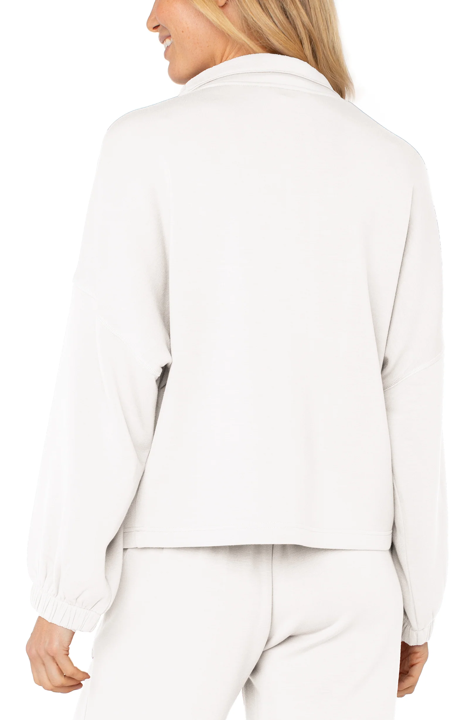 zip up funnel neck jacket - Image 3