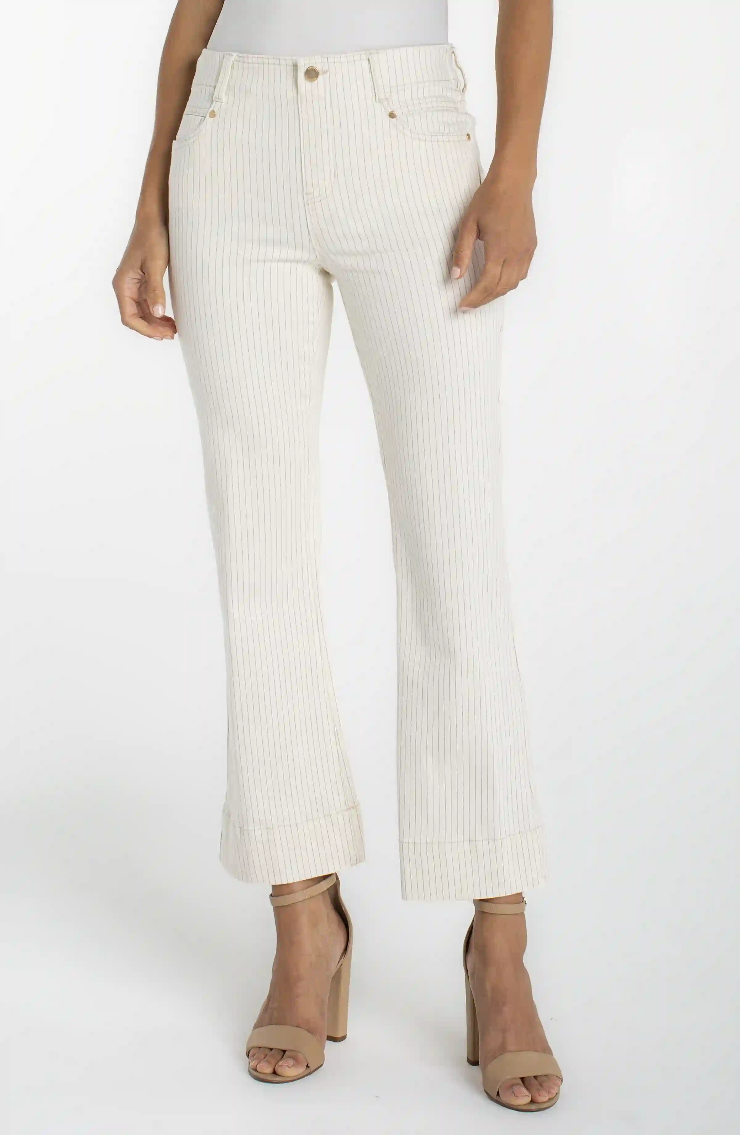 THE GIA GLIDER® CROP FLARE WITH WIDE HEM