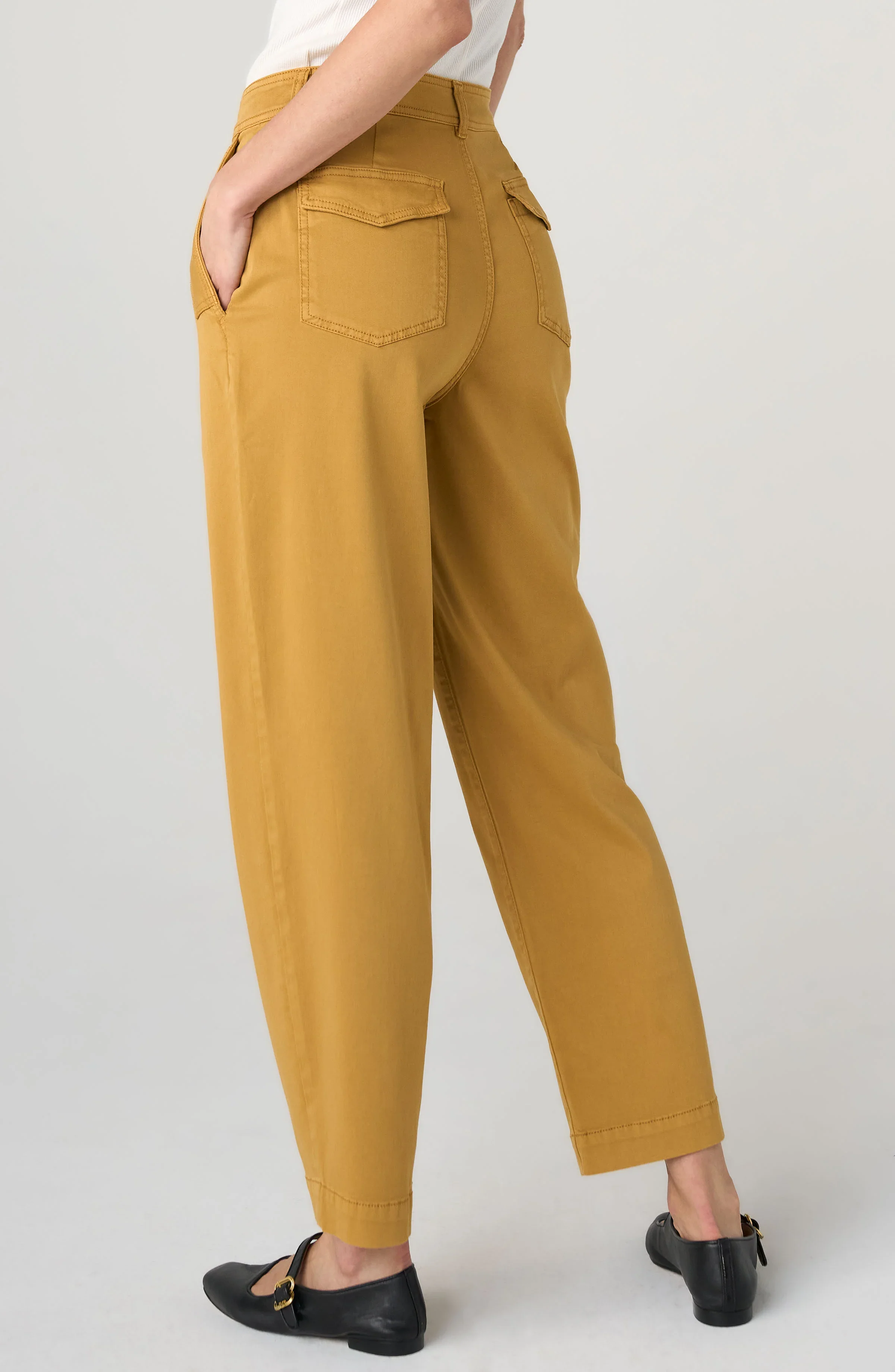 HIGH RISE PLEATED TROUSER - Image 3