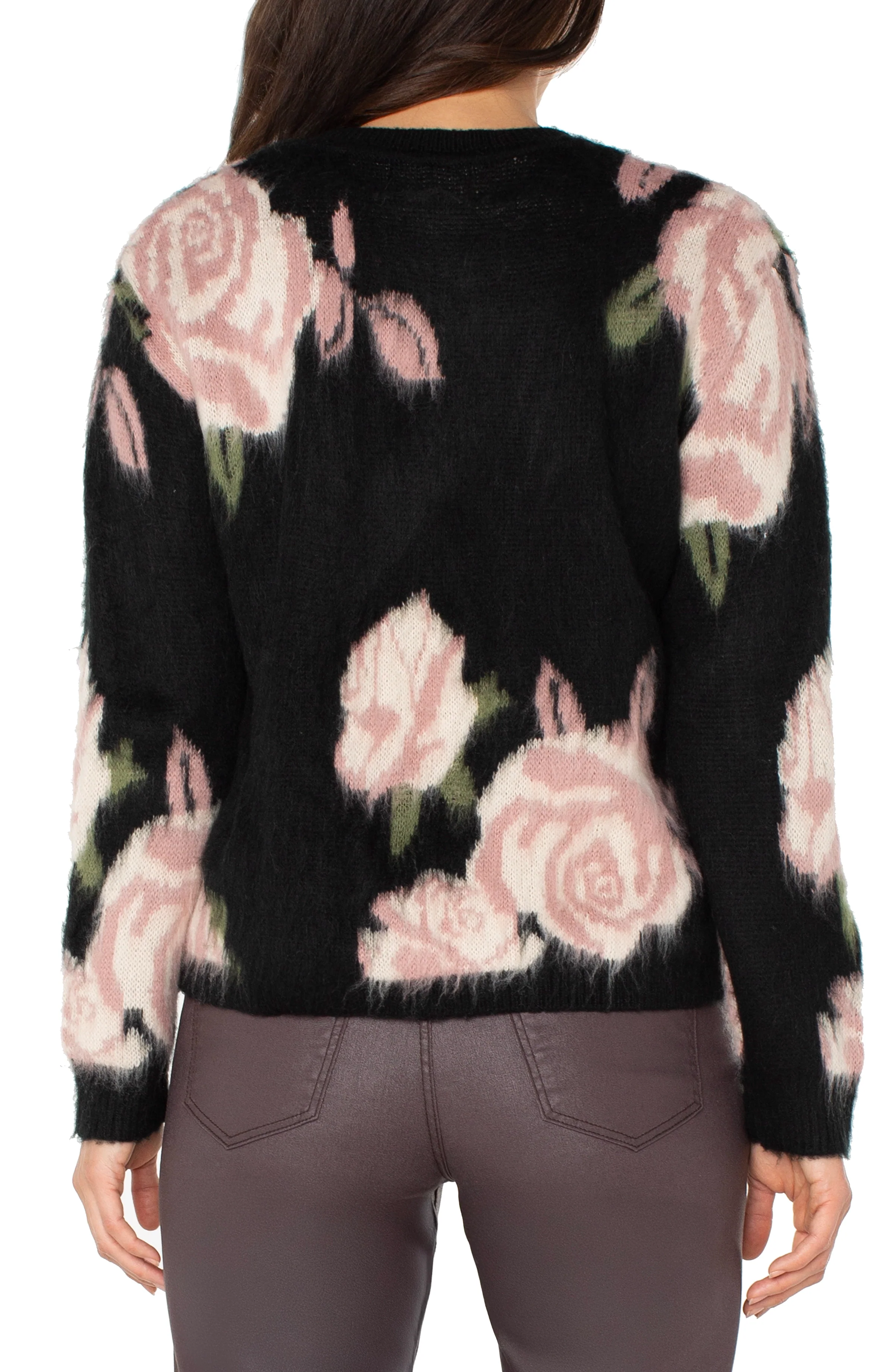 CREW NECK DROP SHOULDER SWEATER - Image 2