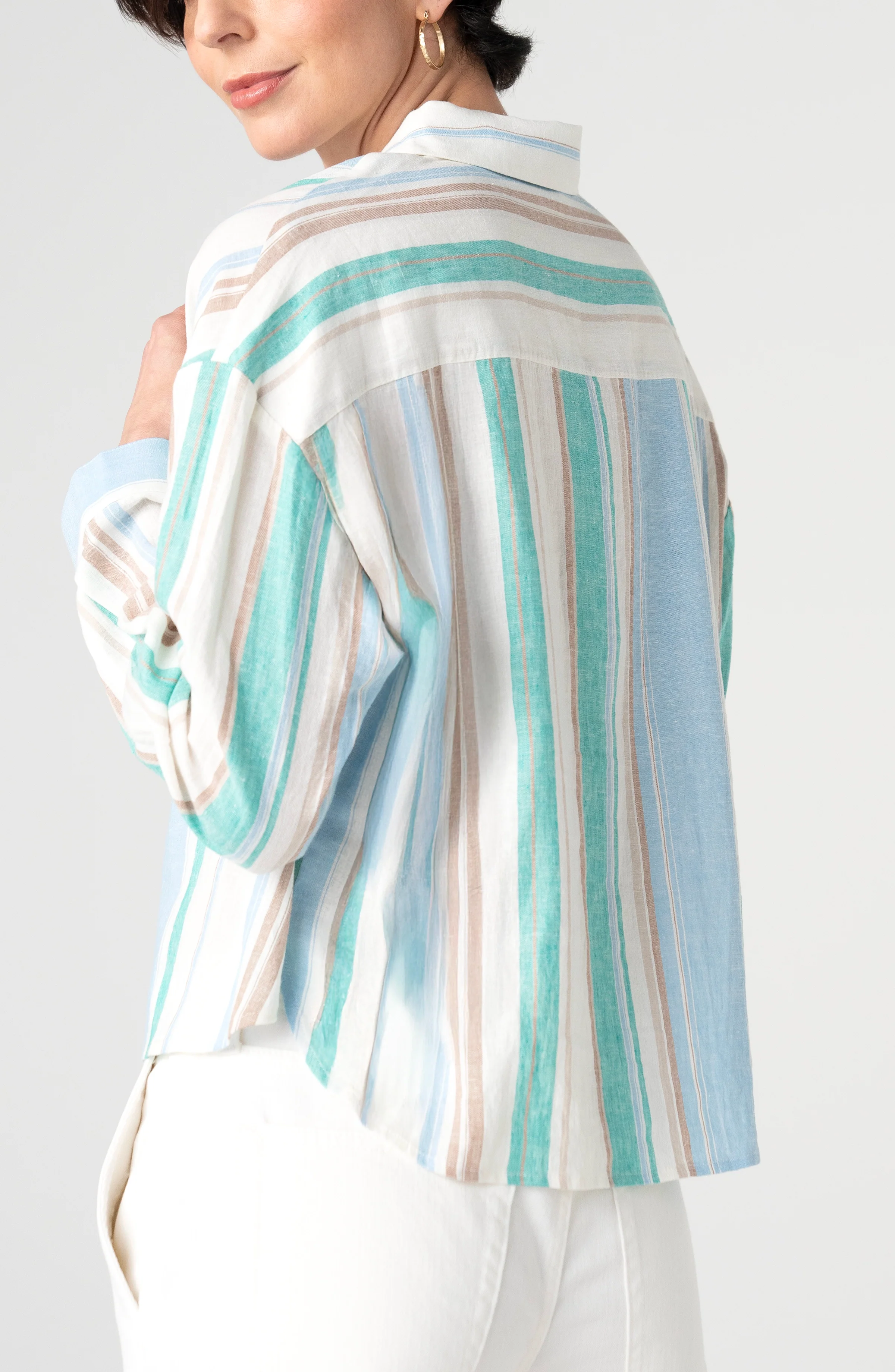 RELAXED BUTTON DOWN SHIRT - Image 3