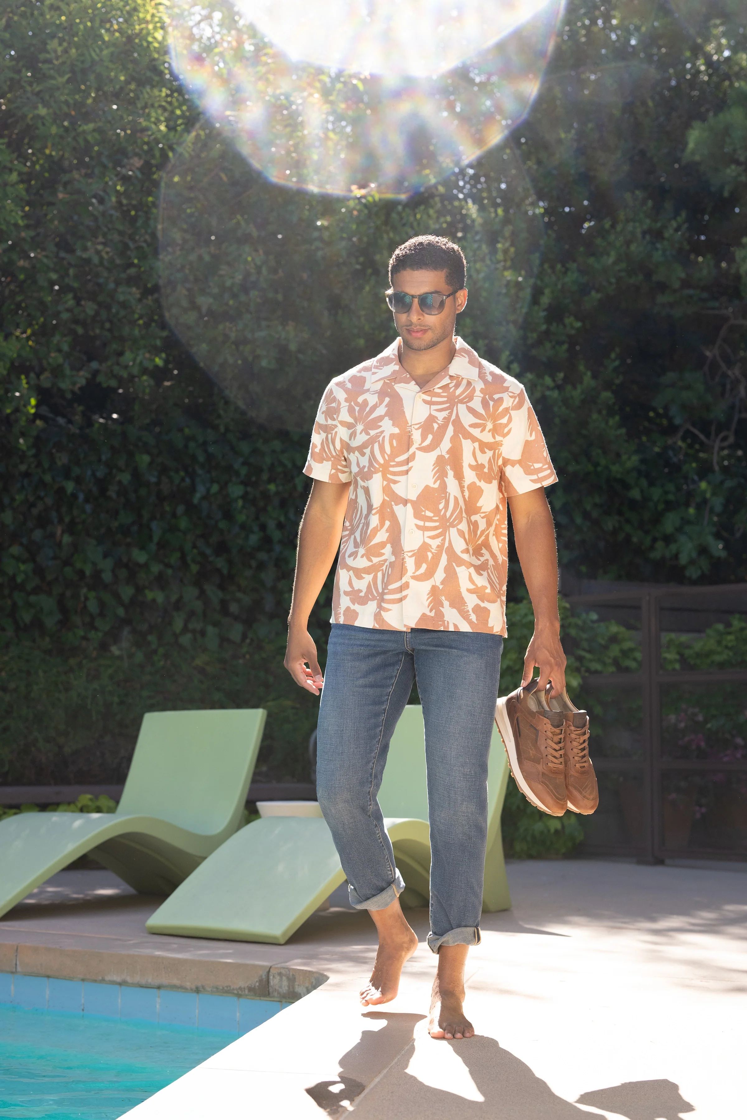 SHORT SLEEVE CAMP SHIRT - Image 2