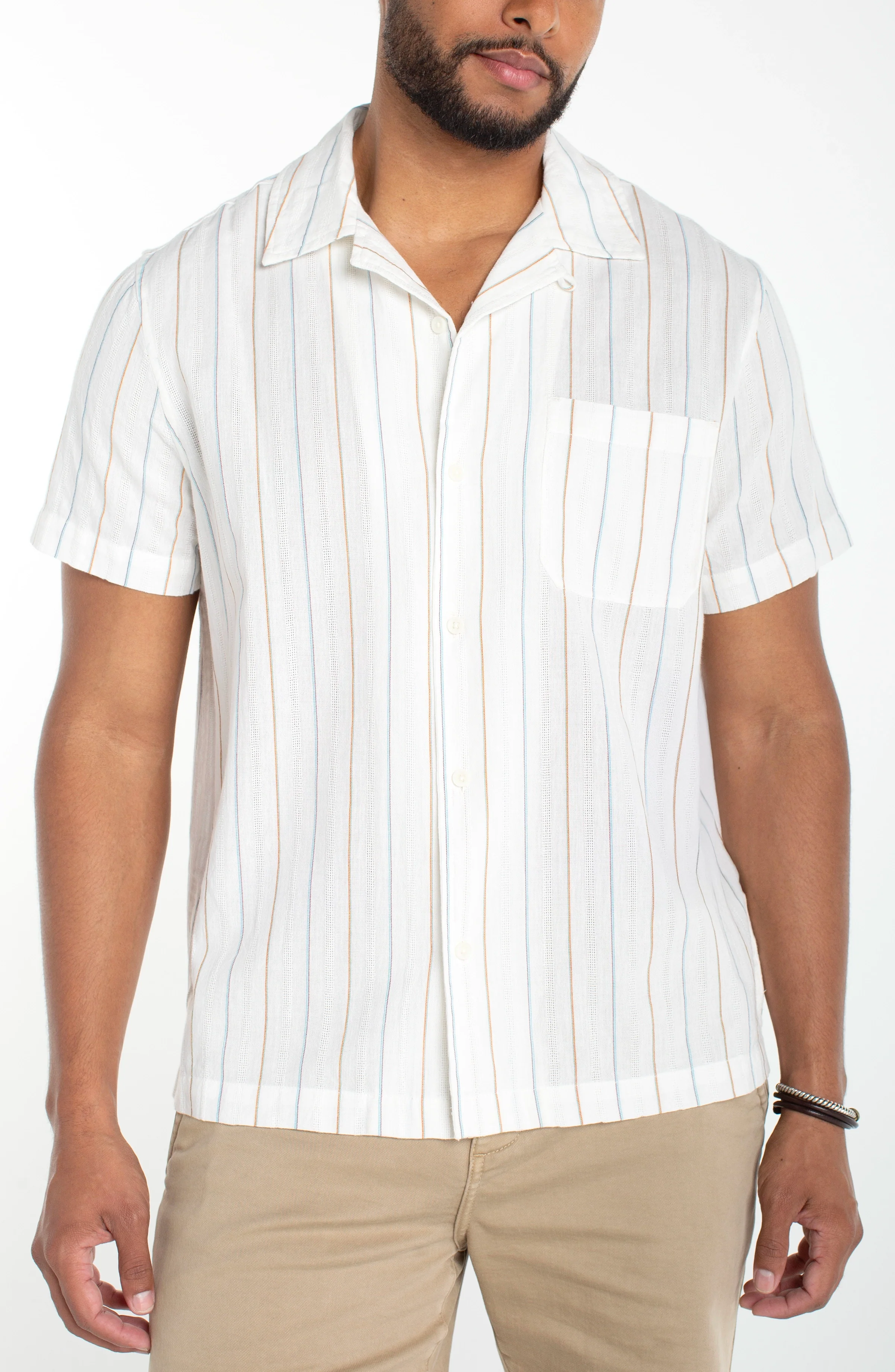 SHORT SLEEVE CAMP SHIRT