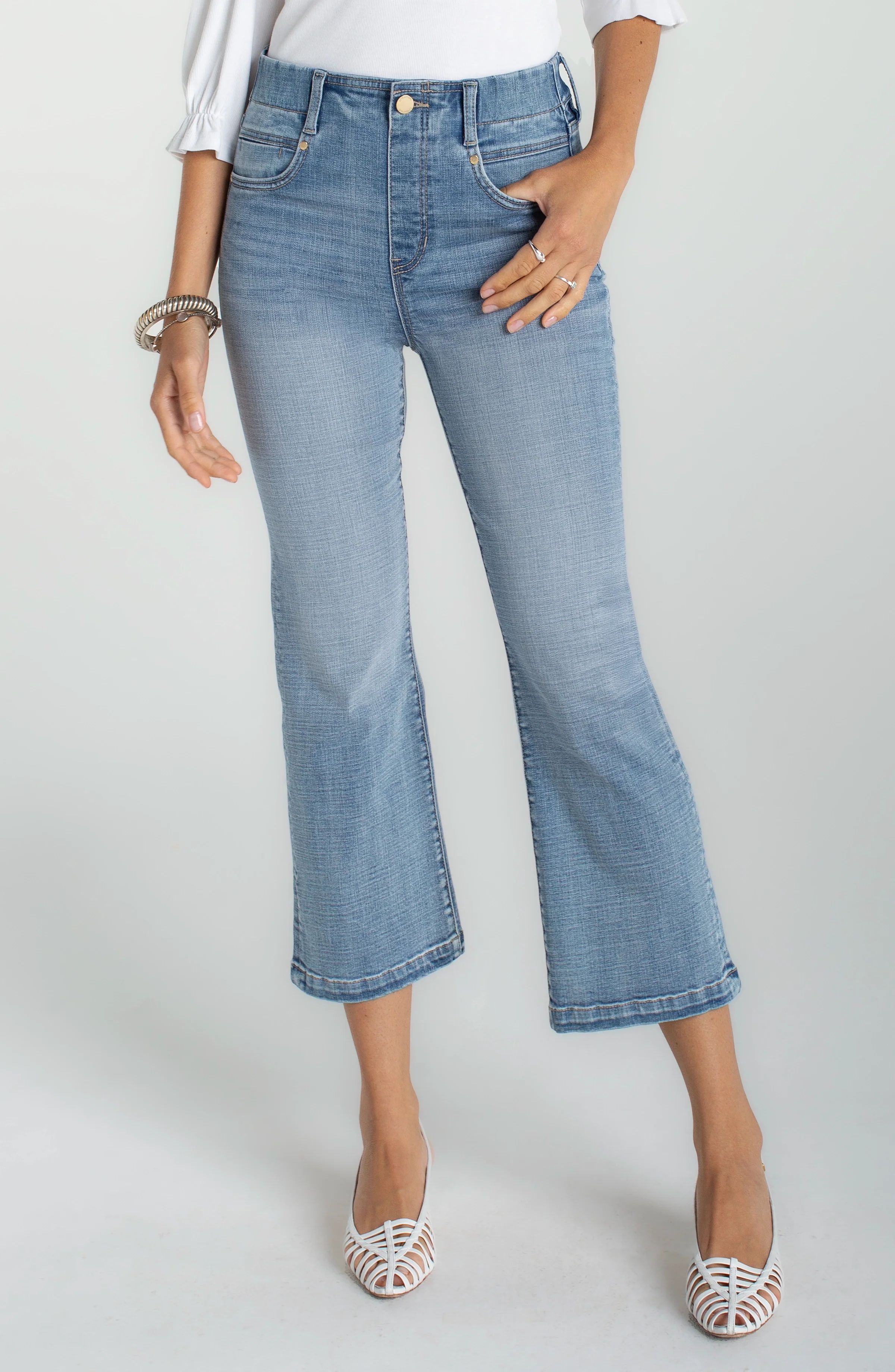 THE GIA GLIDER® CROP FLARE W/ TULIP BACK - Image 2