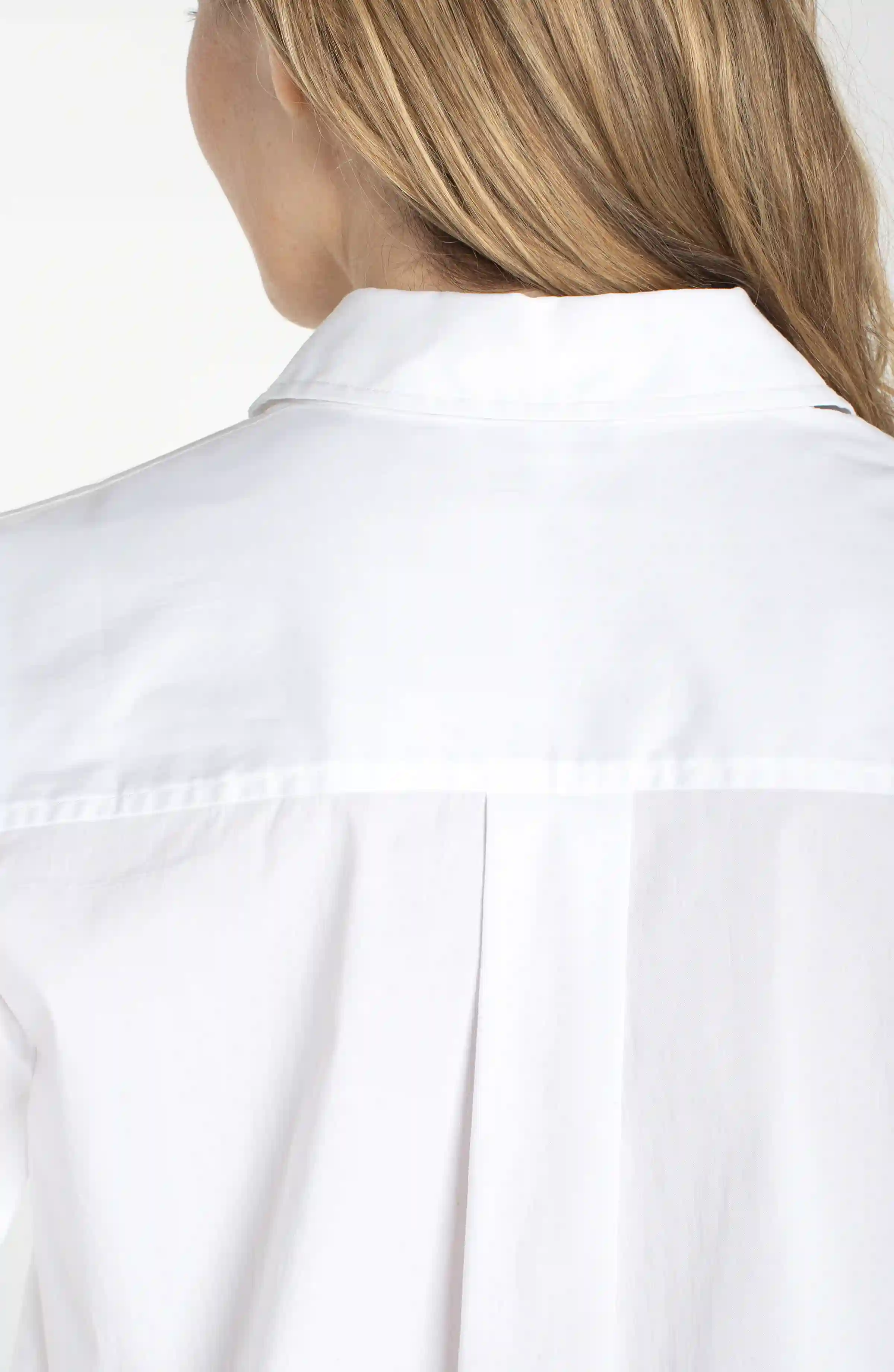 ADJUSTABLE SLEEVE BUTTON FRONT WOVEN TOP - Image 6