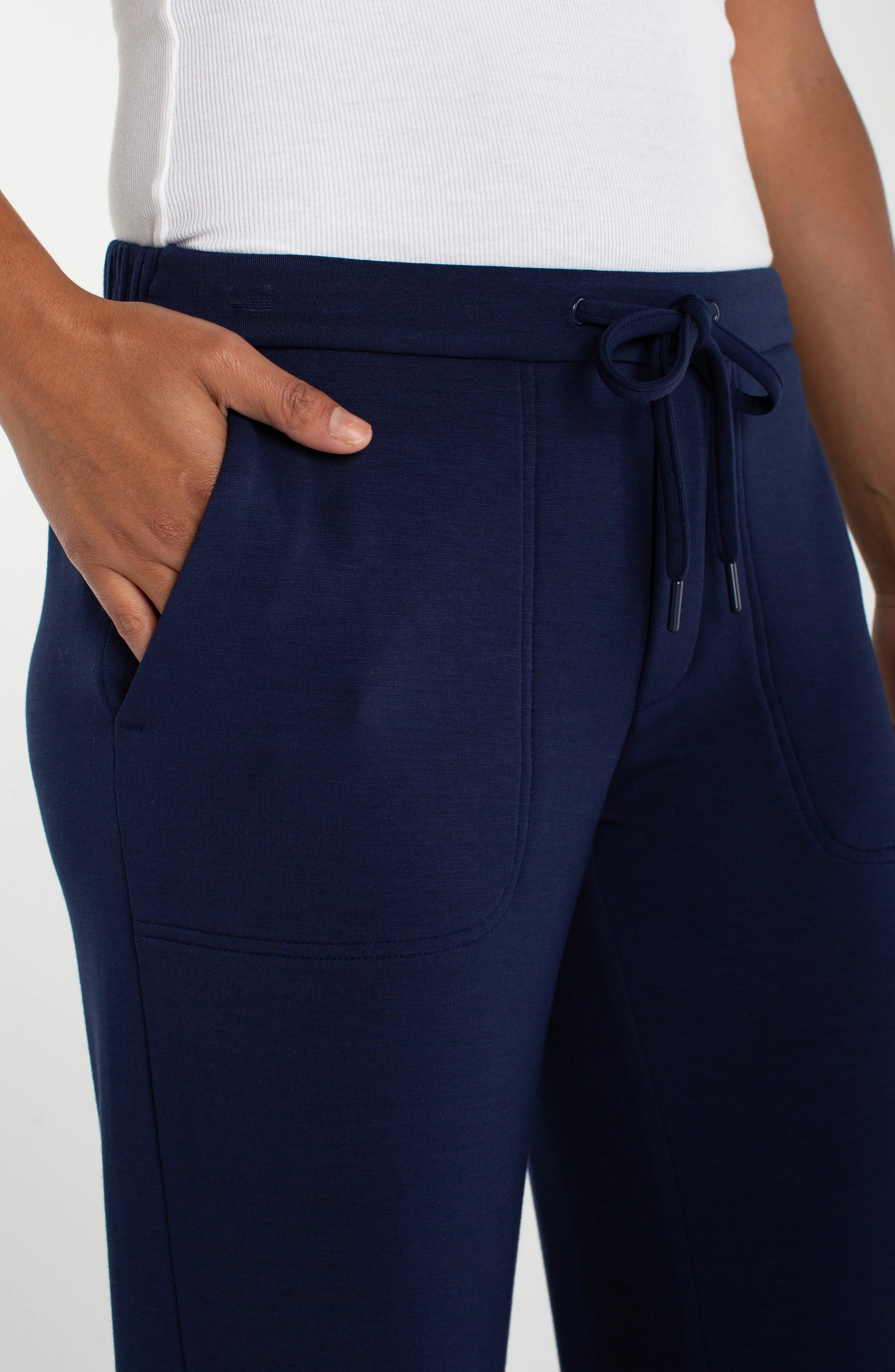 PULL-ON WIDE LEG CROP - Image 2
