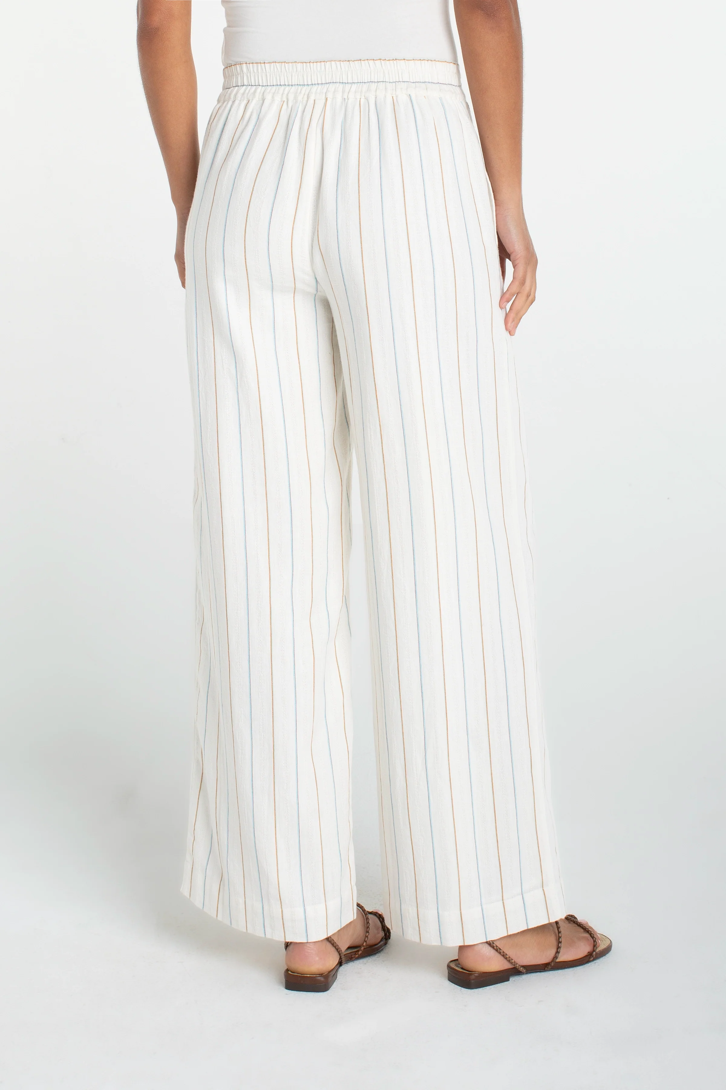 pull on wide leg woven pant - Image 2