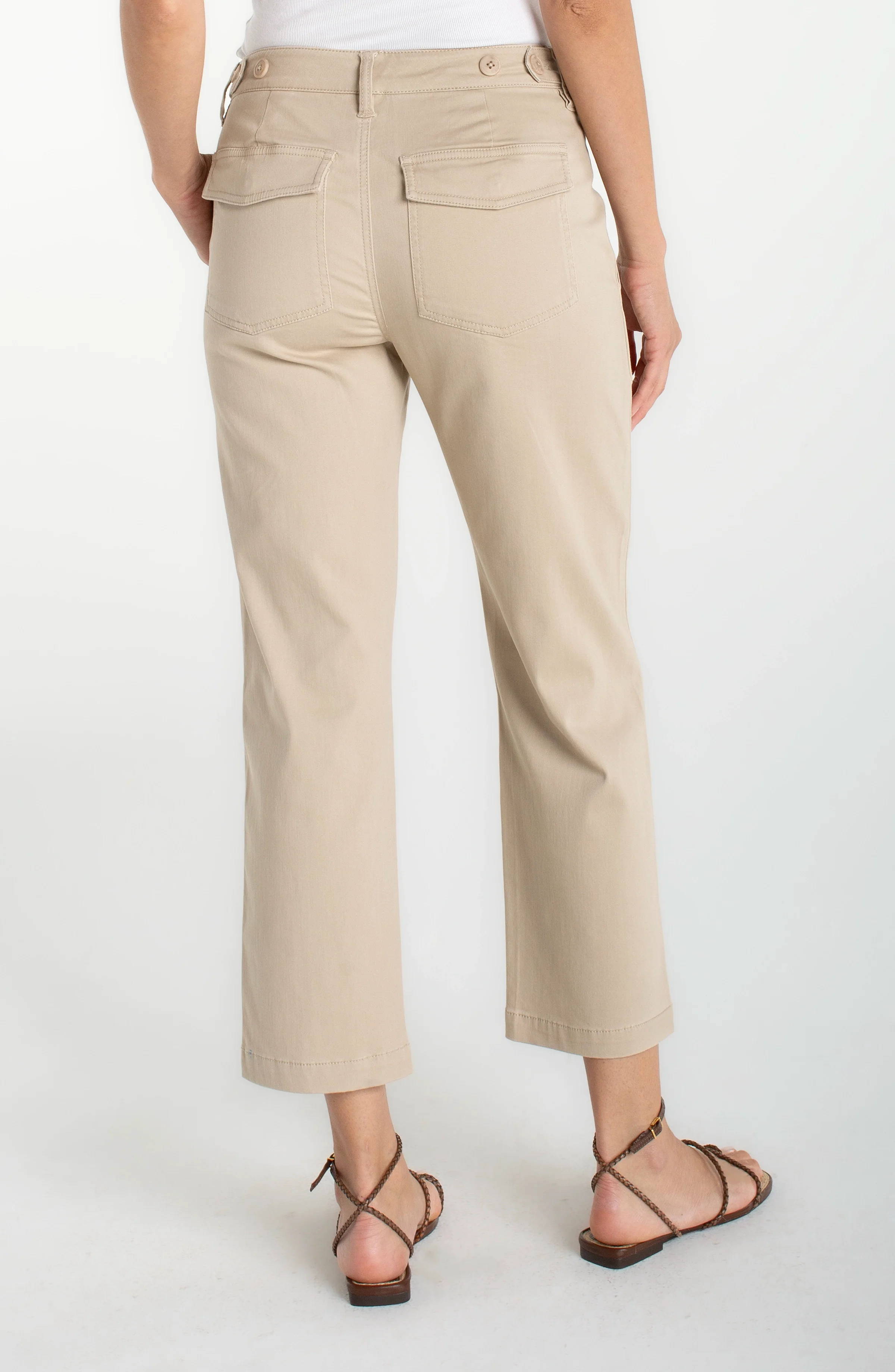 UTILITY CROP STRAIGHT WITH SIDE TABS - Image 2